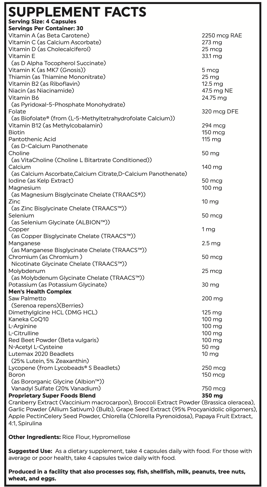Frontier Men's Complete