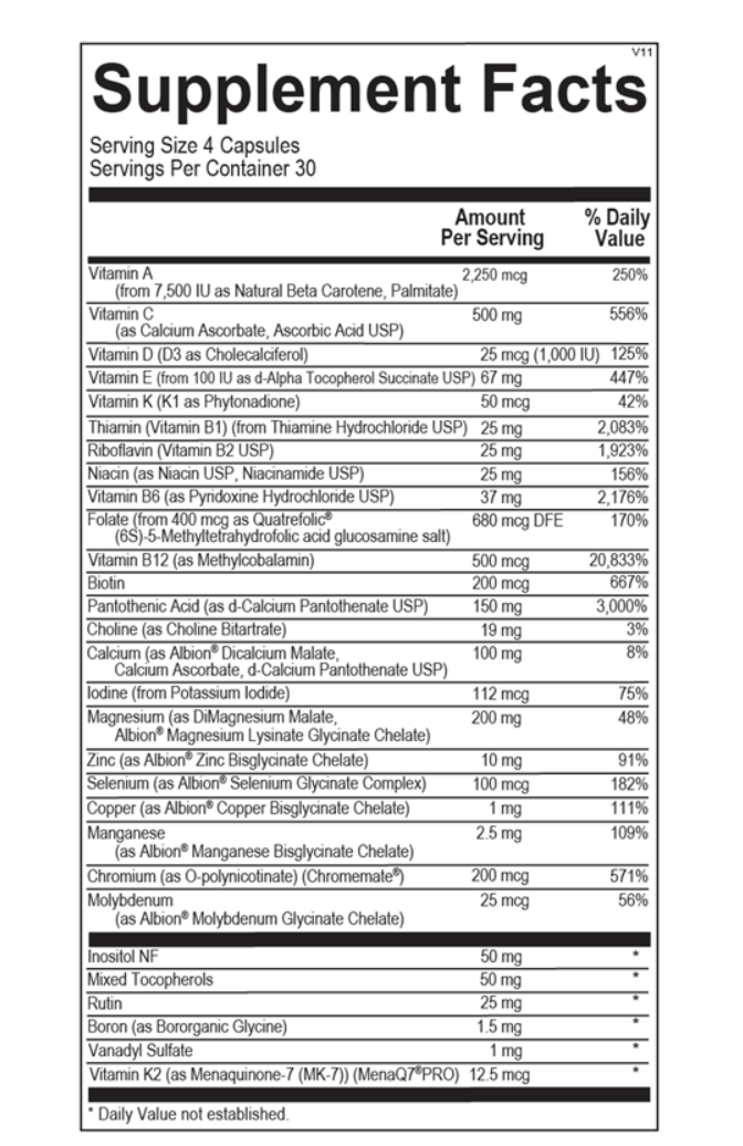 Alpha Base without Iron