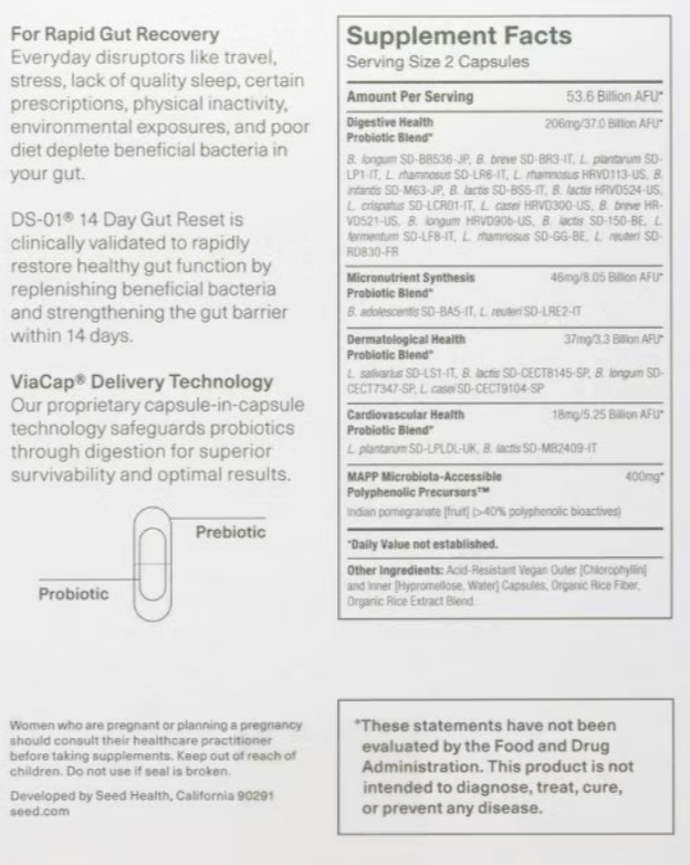 DS-01 | 14 Day Gut Reset